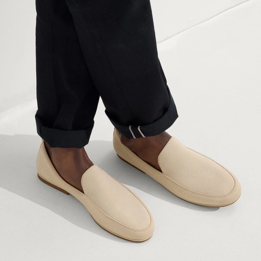 Men's Rothy's Ravello Loafer in Sand - Picture 2 of 9